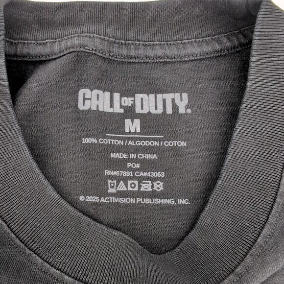 Call Of Duty Warzone Verdansk Black Men's Women's Unisex T-Shirt - Size M - NWOT - Picture 4 of 12